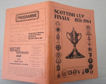 1874-1984 Scottish Cup Finals. Details on every single Scottish Final from 1874-1984!