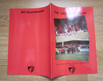 1994-95 Bournemouth Football Club Handbook, Yearbook, Souvenir, Memorabilia. Ideal Christmas Gift, Fathers Day, Birthday Present