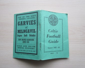 1982-83 Celtic Football Handbook, Guide, Souvenir, Memorabilia, Yearbook. Ideal Christmas Gift, Fathers Day, Birthday Present