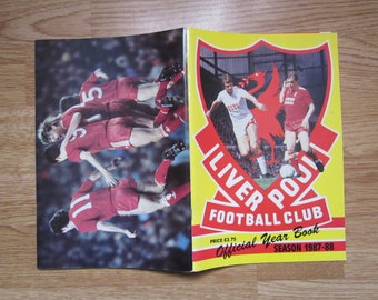 1987-88 Liverpool Football Club Handbook Yearbook Souvenir. Ideal Christmas Gift Fathers Day Birthday Present For Him