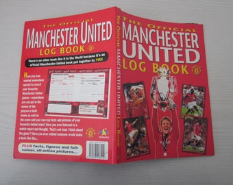 1999-2000 Manchester United Football Club LOg Book, Handbook, Souvenir. Ideal Christmas Gift, Fathers Day, Birthday Present