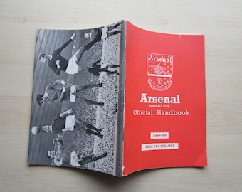 1968-69 Arsenal Football Club Handbook, Yearbook, Annual, Souvenir. Ideal Christmas Gift, Fathers Day, Birthday Present For Dad/Him