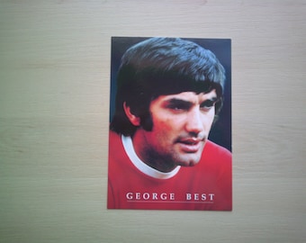 1968-2001 FIVE Stunning George Best Postcard Photos. Ideal Birthday/Father's Day/Christmas Gift