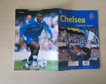 1998-99 Chelsea Football Club Yearbook, Handbook, Annual, Souvenir, Memorabilia.