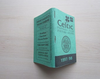 1997-98 Celtic Football Club Handbook, Guide, Yearbook, Annual. Original Official Ideal Christmas Gift Birthday Present