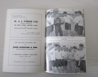 1958年ボルトン・ワンダラーズ「ウェンブリー行き」FAカップ決勝戦記念