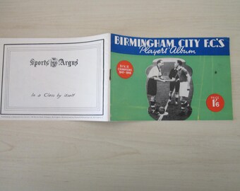 1947-48 Birmingham City Football Club, Division 2 Champions, Players' Album, Handbook.