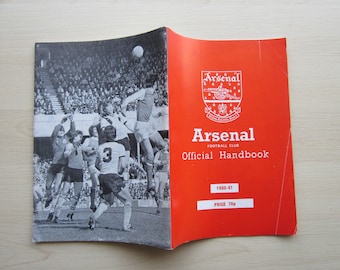 1980-81 Arsenal Football Club Supporters Club Magazine, Handbook, Yearbook. Ideal Christmas Gift, Fathers Day, Birthday Present