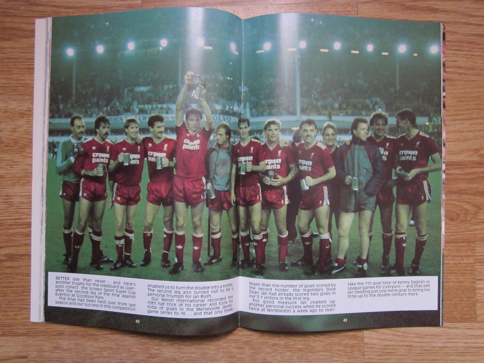 198788 Original Liverpool Football Club Handbook Yearbook Etsy