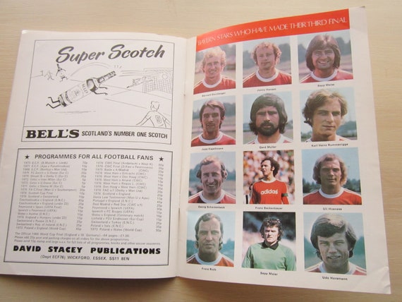 Football - 1976 European Cup Final - FC Bayern Munich 1 AS Saint-Etienne 0 Bayern s Uli Hoeneß at