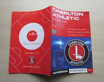 2000-2001 Charlton Athletic Football Club Handbook, Yearbook, Brochure. Ideal Christmas, Birthday, Father's Day Present