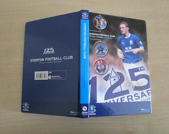 2003-2004 Everton Football Club, 125th Anniversary Edition Club Handbook, Yearbook, Souvenir, Memorabilia.