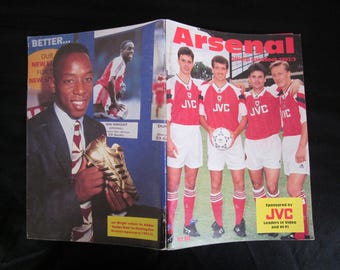 1992-93 Arsenal Football Club Handbook, Yearbook, Souvenir, Memorabilia. Ideal Christmas Gift, Fathers Day, Birthday Present
