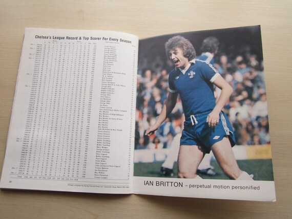 1978-79 Chelsea Magazine Football Club Handbook Yearbook image 10