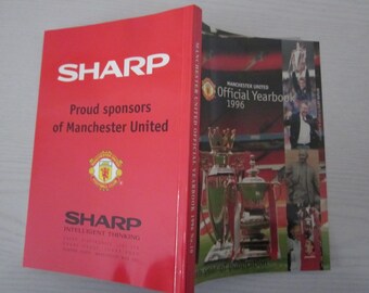 1996 Manchester United Football Club Yearbook, Handbook, Annual, Souvenir. Ideal Christmas Gift, Fathers Day, Birthday Present