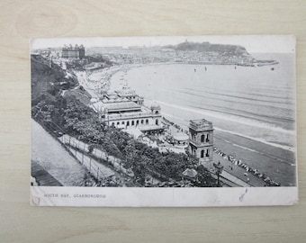 Postcard, South Bay, Scarborough, United Kingdom, Genuine, Original