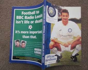 1996-97 Leeds United FC Football Soccer Handbook, Yearbook, Annual, Souvenir. Ideal Christmas Gift, Fathers Day, Birthday Present