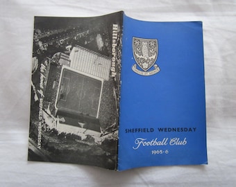 1965-66 Sheffield Wednesday FC Club Handbook, Yearbook, Souvenir, Memorabilia. Ideal Christmas Gift, Fathers Day, Birthday Present