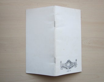 1969-70 Crystal Palace Football Club Handbook Yearbook Ideal Christmas Gift, Father's Day, Birthday Present For Him