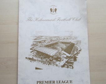 1994-95 Kilmarnock Premier League Season Football Club Corporate Brochure. Ideal Christmas Gift, Fathers Day, Birthday Present For Him.
