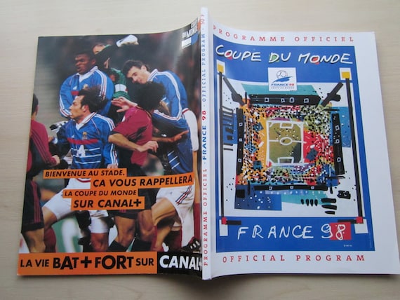 France 1998 World Cup Final Football Soccer Match Day