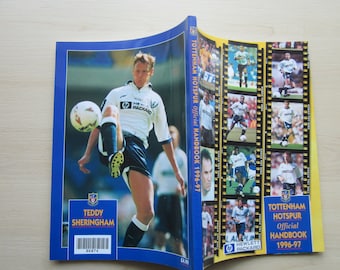 1996-97 Tottenham Hotspur Football Club Magazine, Handbook, Annual, Souvenir. Ideal Christmas Gift, Fathers Day,  Birthday Present