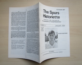 1984 SIX Tottenham Hotspur Football Club Fanzines, Souvenirs. Ideal Christmas Gift Father's Day Birthday Present For Him.