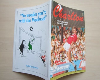 1990-91 Charlton Athletic Football Club Handbook, Yearbook, Annual, Souvenir. Ideal Christmas Gift Birthday Present For Him