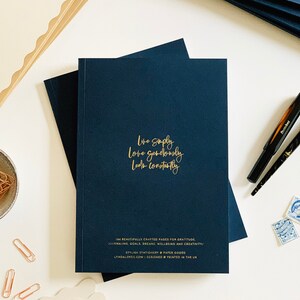 Live Simply, Love Generously, Learn Constantly A5 Notebook image 8