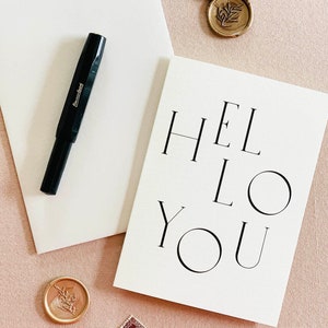 Ciao carta tipografica
