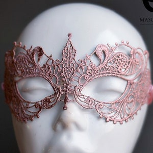 Masquerade Mask, Gold Masquerade Ball Masks, Gold Lace Mask