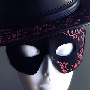 Masquerade Mask Men Bandit Mask Spanish Wolf Mask Costume Halloween Horseman Cowboy Bandits Masked Bandit