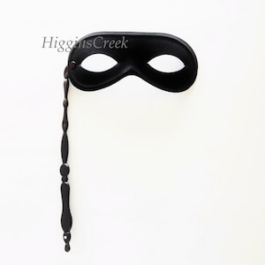Unisex Handheld Masquerade Mask with Stick Stick Mask, Venetian mask for men and women