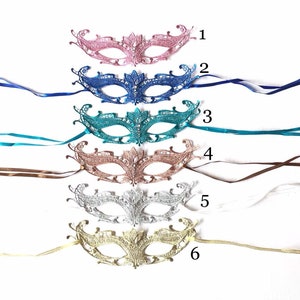 Maska balowa na wieczór panieński w Nowym Orleanie, maska na wieczór panieński w Nowym Orleanie, maska na prezent dla druhny, maska na prezent dla druhny