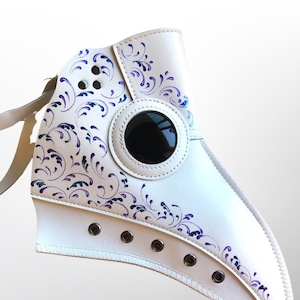Plague doctor Mask halloween plague mask plague hat Bird mask jackdaw mask Steampunk Plague Doctor jackdaw Masquerade Mask halloween mask