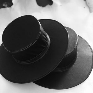 Black Doctor Plague Hat Halloween plague hat cosplay Hat Party Hat Costume Hat image 2