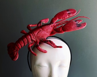 Lobster hoofdband Seafood Festival - rood