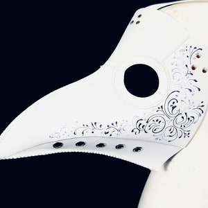 Steampunk summer &#39;Plague Doctor&#39; Mask Brown Faux Leather Festival Masquerade mask  Mask