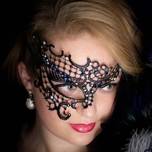Masquerade Maske Frauen Spitze venezianische Maske komfortabel & sexy mehr Farben angepasst Bild 1