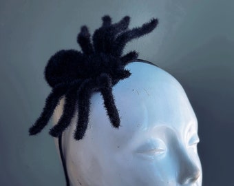 Tarantula Spider Headband - Kids / adult sizes - Black
