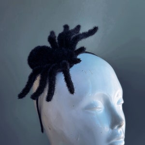 Tarantula Spider Headband - Kids / adult sizes - Black
