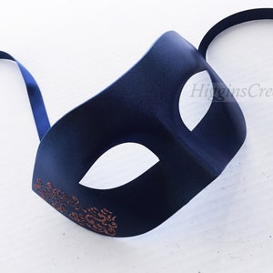Masque Vénitien Demi-visage Pour Homme – Style Rétro Carnaval – Idéal Fête, Cosplay, Mascarade