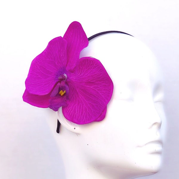 Orchid Hair piece for women and girls Tropical Aceesories Orchid Hair Pin