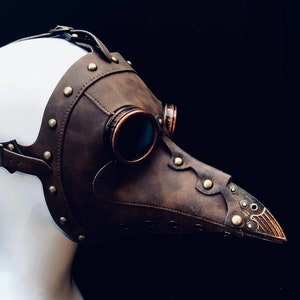 Plague doctor Hat Plague Mask COSPLAY Steampunk Masquerade Mask Jackdaw halloween plague costume bird mask with beak