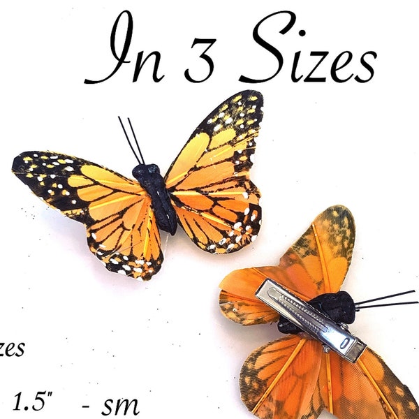 Butterfly Hair Clip Etsy