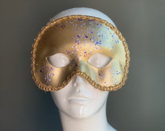 Gold Filigree Mens Masquerade Mask, Masquerade Party Mask, Masked Ball, Gala Mask, Wedding Mask, Gold Mask, a Luxury Masquerade Mask