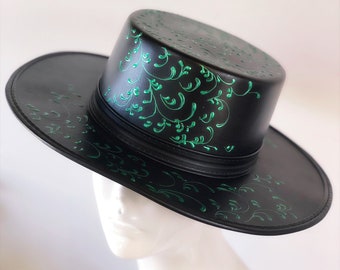Máscara de médico de la peste negra y verde, máscara de cuero sintético para la peste, máscara de pájaro, máscara de mascarada, máscara de Halloween, disfraz, accesorio de foto de cuarentena