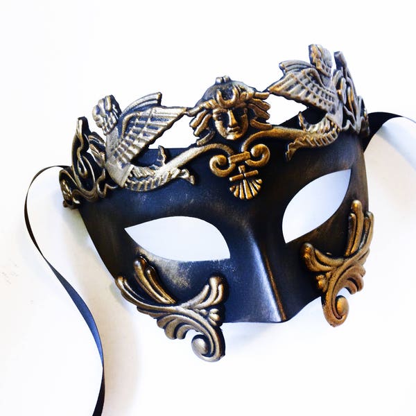 Warrior masquerade masks, Party Masks for Mens Mardi Gras masks