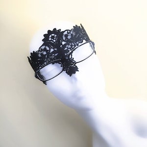Masquerade Masks for Eyeglass Wearers, Lace Masks for Glass Wearers ...
