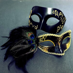 Peacock - Black Mask